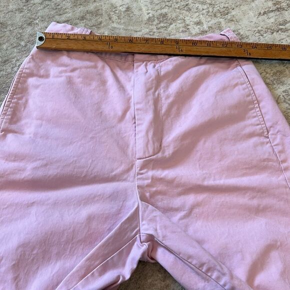 BDG pink washed high waisted cropped khaki jeans, size 2 - Picture 4 of 8